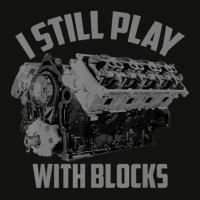 Trending I Still Play With Blocks Racing Maintenance Man Scorecard Crop Tee | Artistshot