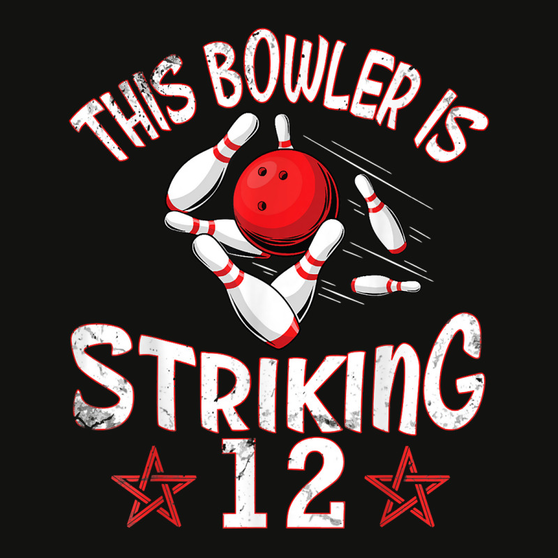 This Bowler Is Striking 12 Years Old Happy Birthday Me You T Shirt Scorecard Crop Tee by tawny4okburd | Artistshot