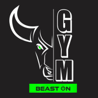 Taurus Head Bull Head Green Gym Workout Fitness Training T Shirt T-shirt | Artistshot