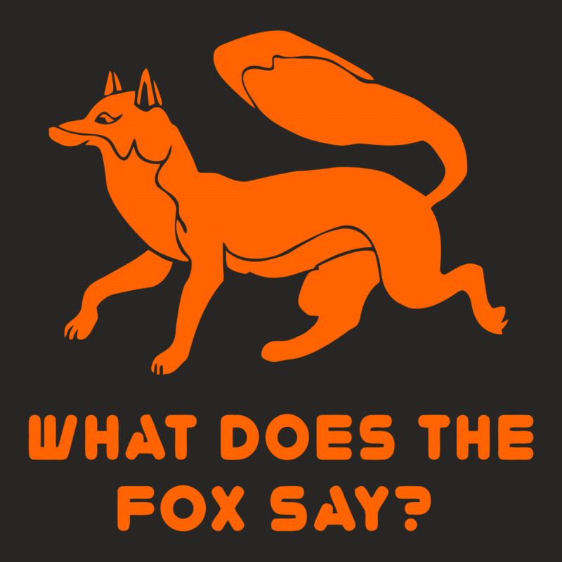 What Does The Fox Say Ladies Fitted T-Shirt by BON T-SHIRT | Artistshot