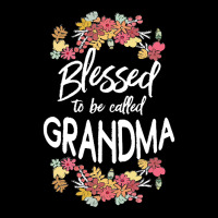 Blessed To Be Called Grandma T  Shirt Blessed To Be Called Grandma Flo Men's Long Sleeve Pajama Set | Artistshot