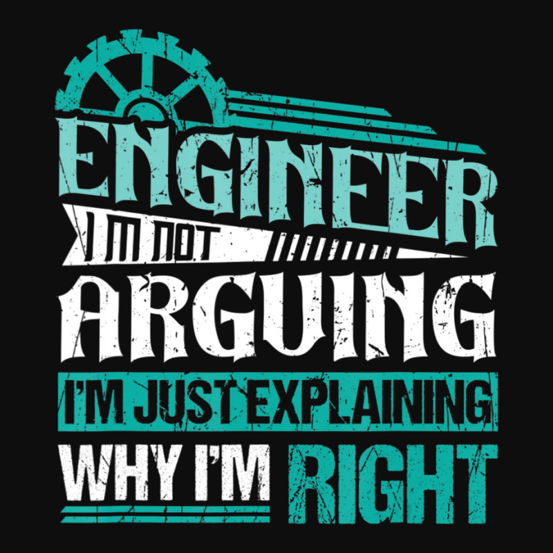 Trending I'm Not Arguing I'm Just Explaining Why I'm Right Engineer Crop Top by Crews Micki | Artistshot