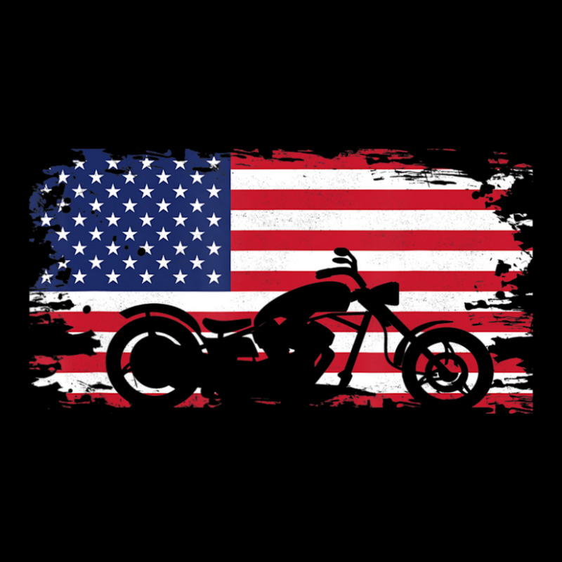 Limited Edition American Flag Motorcycle Motorcycle Cropped Hoodie by Sizemore Adame | Artistshot