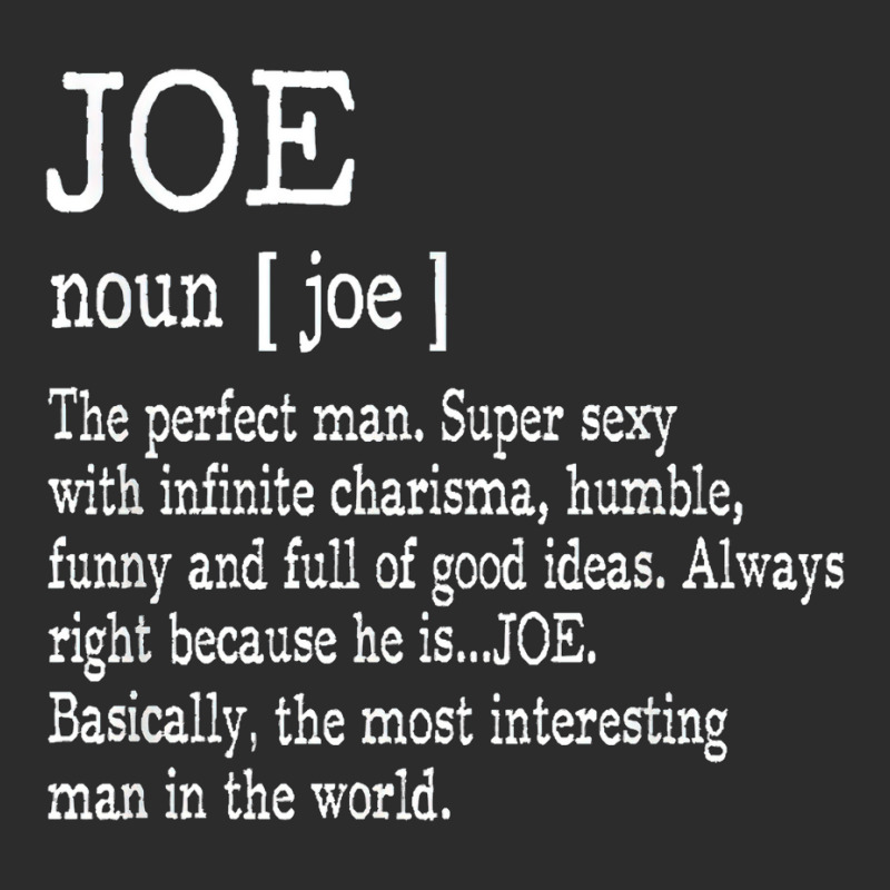 Adult Definition  First Name Joe Men Funny Classic Exclusive T-shirt by embarigosineg | Artistshot