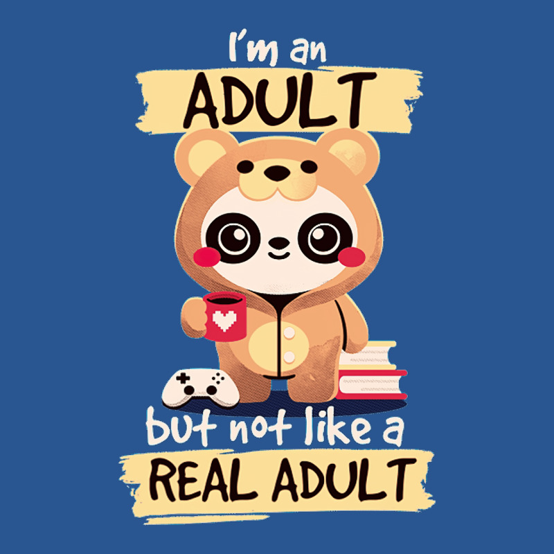 Adult Panda Bear Im An Adult But Not Like A Real Adult Classic T-Shirt by embarigosineg | Artistshot