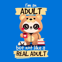 Adult Panda Bear Im An Adult But Not Like A Real Adult Classic Graphic T-shirt | Artistshot