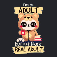 Adult Panda Bear Im An Adult But Not Like A Real Adult Classic Lightweight Hoodie | Artistshot