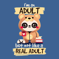 Adult Panda Bear Im An Adult But Not Like A Real Adult Classic Men's Polo Shirt | Artistshot