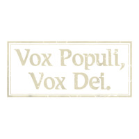 Vox Populi, Vox Dei Voice Of God Latin Phrase T Shirt V-neck Tee | Artistshot