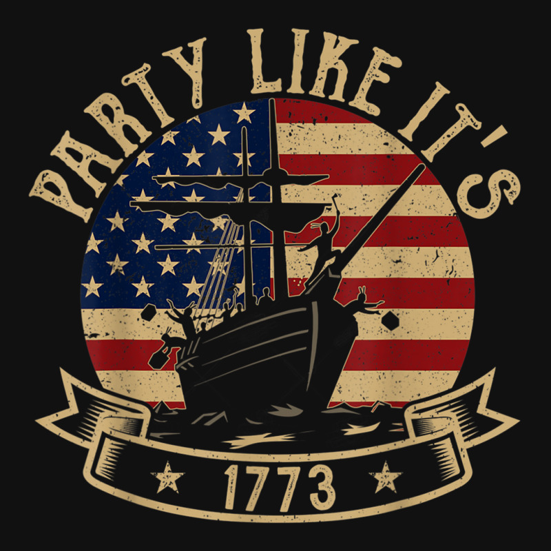 Party Like It's 1773 Funny Us History Boston Tea Vintage Graphic Youth T-shirt | Artistshot