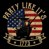 Party Like It's 1773 Funny Us History Boston Tea Vintage Youth Zipper Hoodie | Artistshot