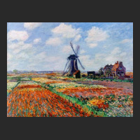 Monet Tulip Fields Printed Hat | Artistshot