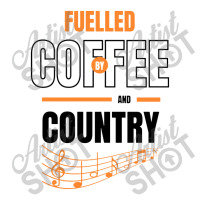 Fuelled By Coffee And Country Music Crop Top | Artistshot