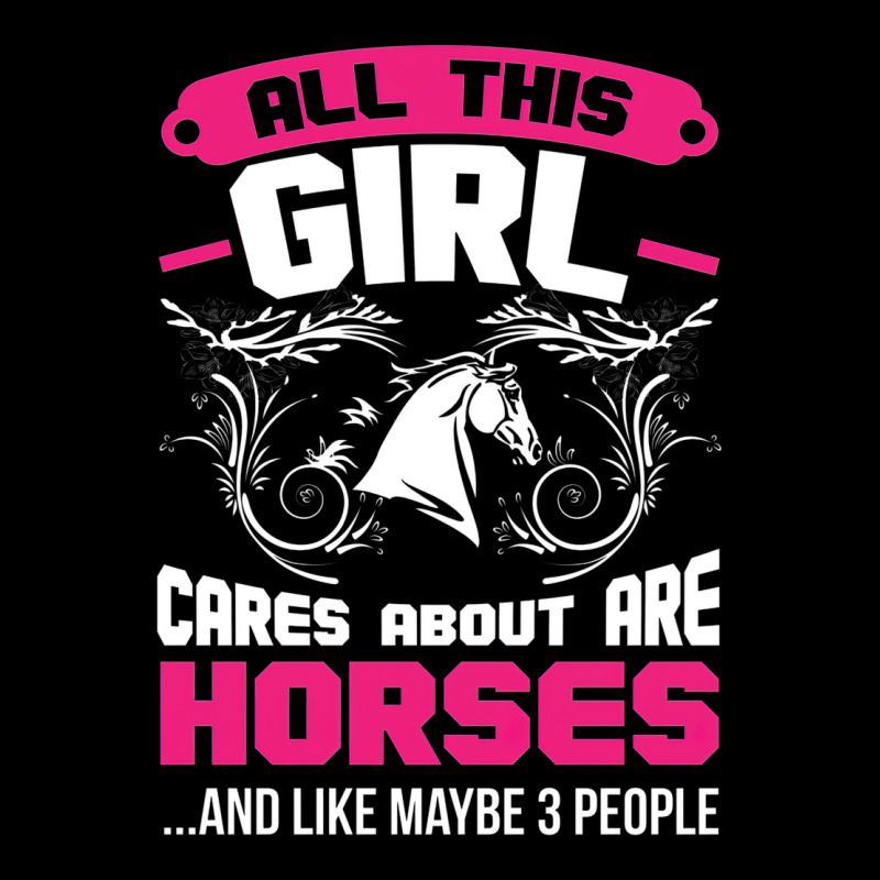 All This Girl Cares About Are Horses Long Sleeve Shirts by embarigosineg | Artistshot