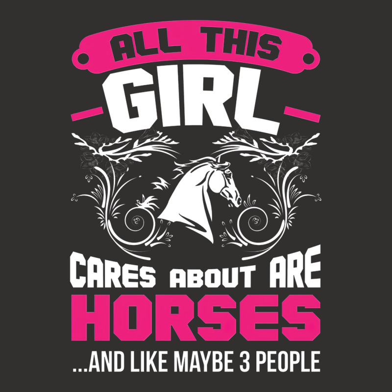 All This Girl Cares About Are Horses Champion Hoodie by embarigosineg | Artistshot