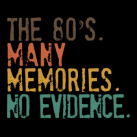 Funny 80s Nostalgia, The 80s Many Memories No Evidence, Retro Vintage Lightweight Hoodie | Artistshot