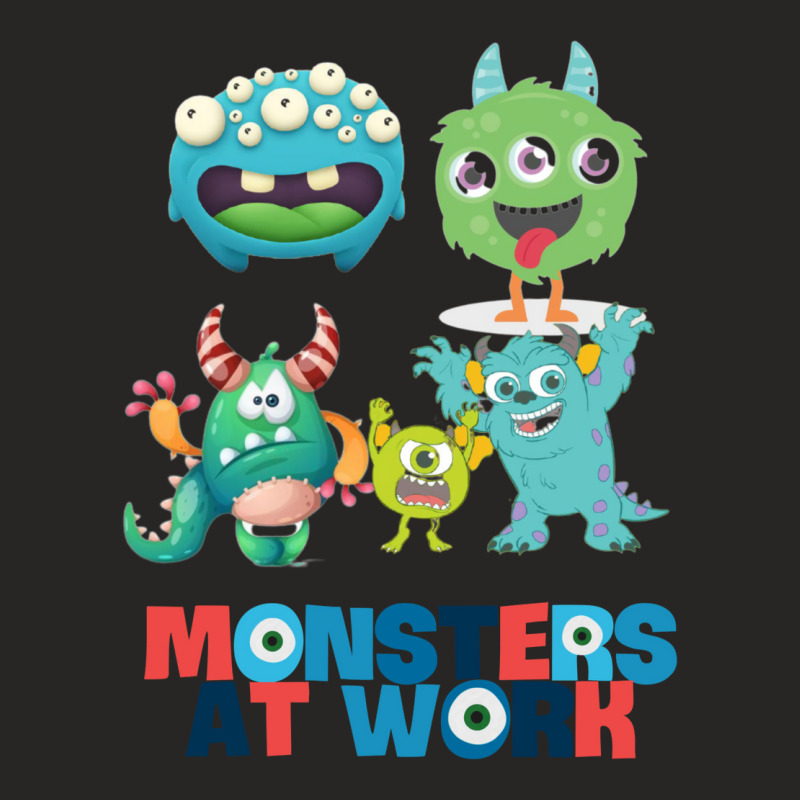 Monsters At Work 2 Ladies Fitted T-Shirt by yankeucsirke3 | Artistshot