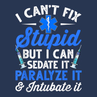 Paramedic Emt Can Sedate And Paralyze Stupid Funny Ems T Shirt Ladies Denim Jacket | Artistshot