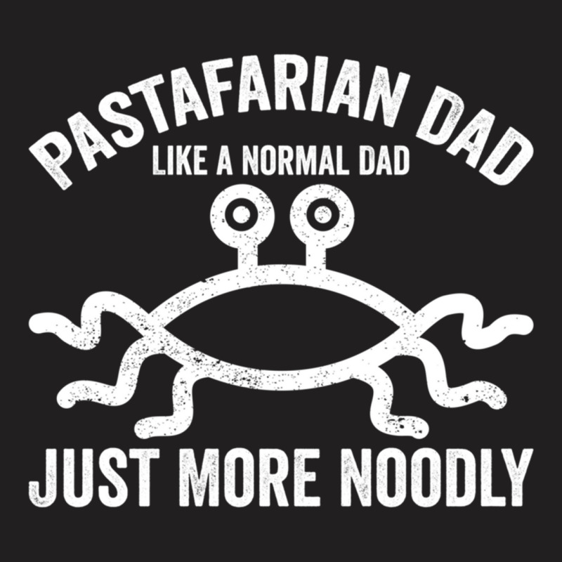 Pastafarian Dad Flying Spaghetti Monster Pullover Hoodie T-Shirt by ChristinaMarieCavanaugh | Artistshot