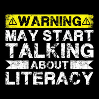 Warning May Start Talking About Literacy - Literacy Teacher Pocket T-shirt | Artistshot