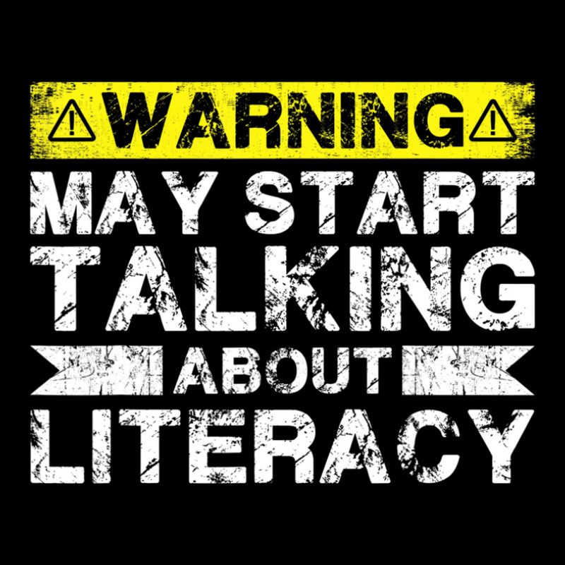 Warning May Start Talking About Literacy - Literacy Teacher Pocket T-Shirt by wijbetowners | Artistshot