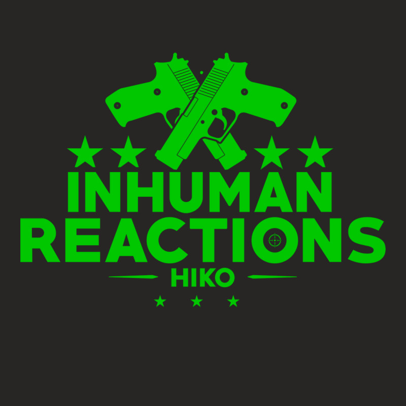 Inhuman Reactions Ladies Fitted T-Shirt by BRANDONUTCHINSON | Artistshot