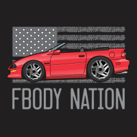 F Body Nation Red T-shirt | Artistshot