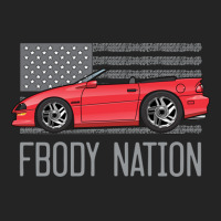 F Body Nation Red 3/4 Sleeve Shirt | Artistshot