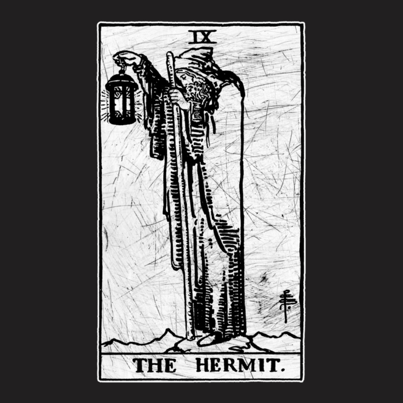 The Hermit Tarot Card - Major Arcana - Fortune Telling - Occult T-Shirt by AmyJeanKemmer | Artistshot