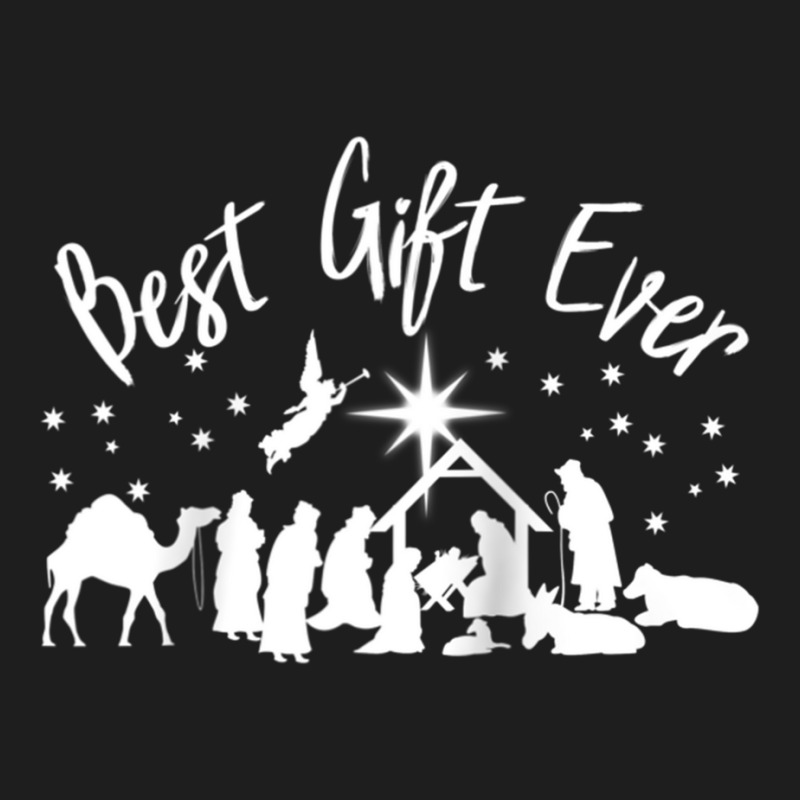 Best Gift Ever Christian Christmas Jesus Nativity Religious Raglan Bas Classic T-shirt by tarnilot | Artistshot