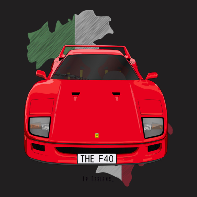 F40 T-shirt | Artistshot