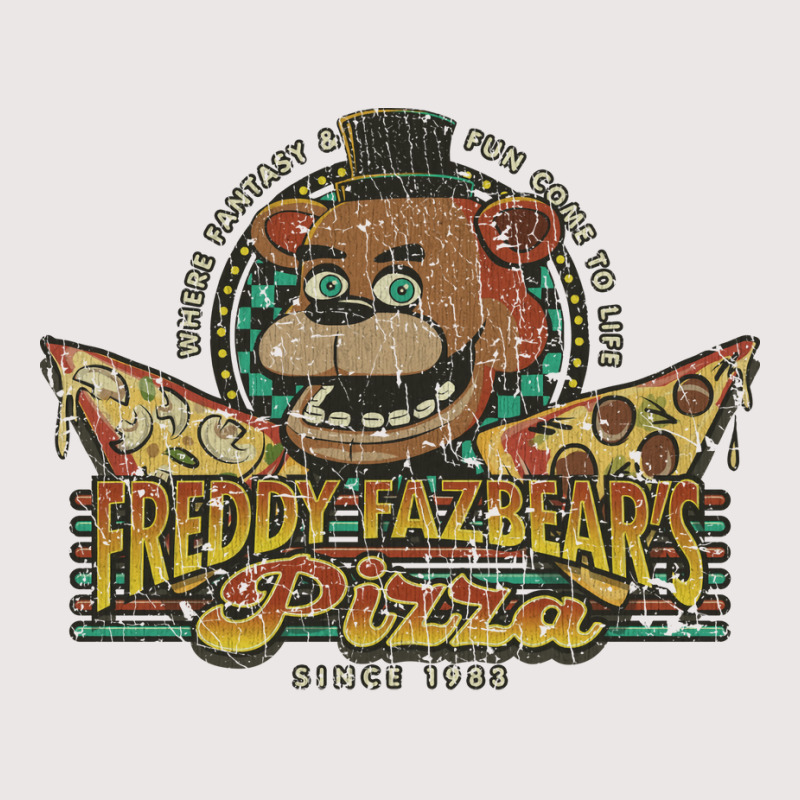 Freddy Fazbear's Pizza 1983 Pocket T-Shirt by hafeesoesoeq | Artistshot