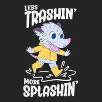 Trending Rainy Day - Less Trashin More Splashin Possum Unisex Hoodie | Artistshot