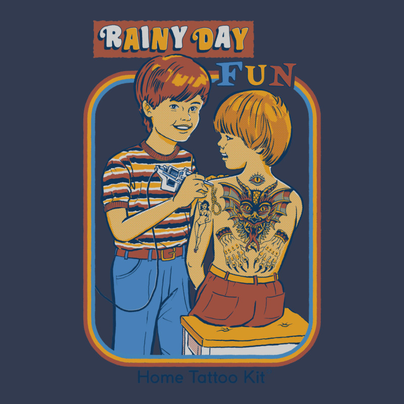 Rainy Day Fun Classic V-Neck Tee by oskenmullerw | Artistshot