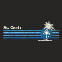 Hot Trend St. Croix Vintage 80s Palm Trees Sunset Ladies Fitted T-shirt | Artistshot