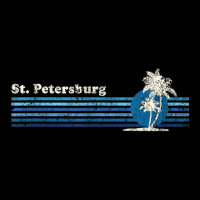 Hot Trend St. Petersburg Fl Vintage 80s Palm Trees Sunset Baby Tee | Artistshot