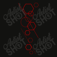 Modern Art Red Scorecard Crop Tee | Artistshot