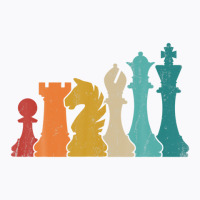 Chess Pieces Vintage Designs Gift For Every Chess Lovers T-shirt | Artistshot