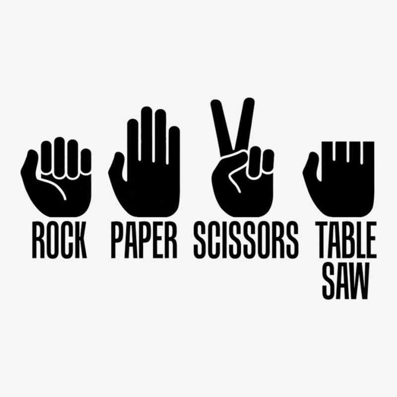 Carpenters Shirt Rock Paper Scissor Table Saw Carpentry Gift Premium T ...