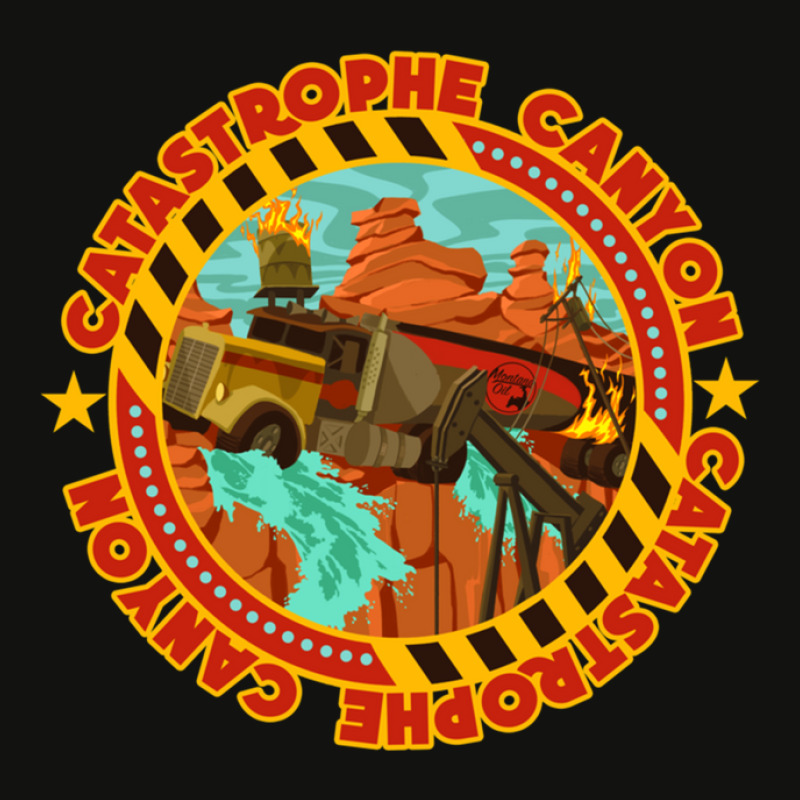 Studio Backlot Tour - Catastrophe Canyon Scorecard Crop Tee by ClintSittig | Artistshot