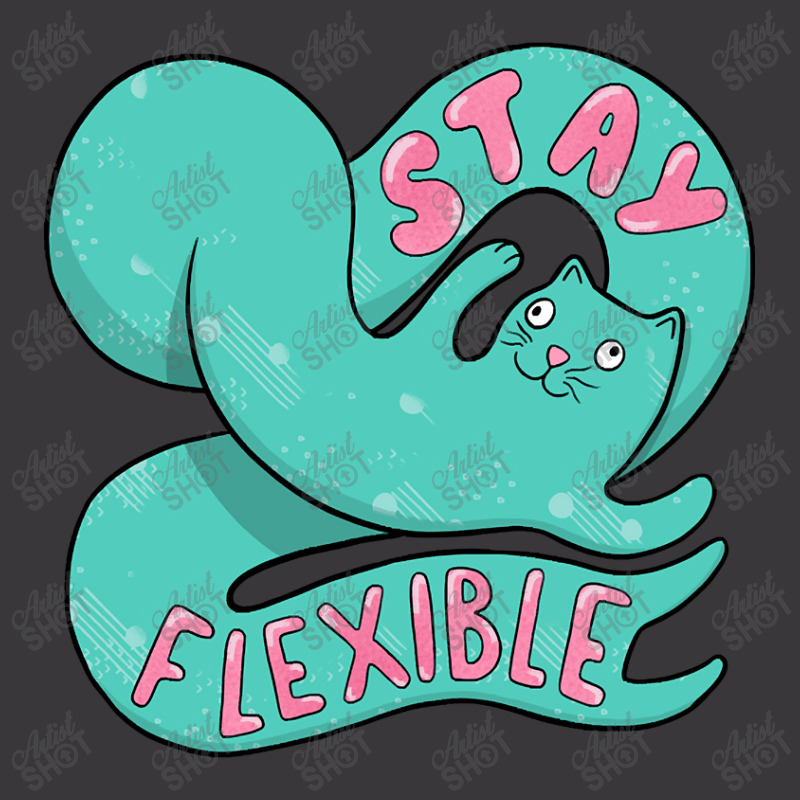 Hot Trend Stay Flexible Cat Ladies Curvy T-Shirt by webberkyla | Artistshot