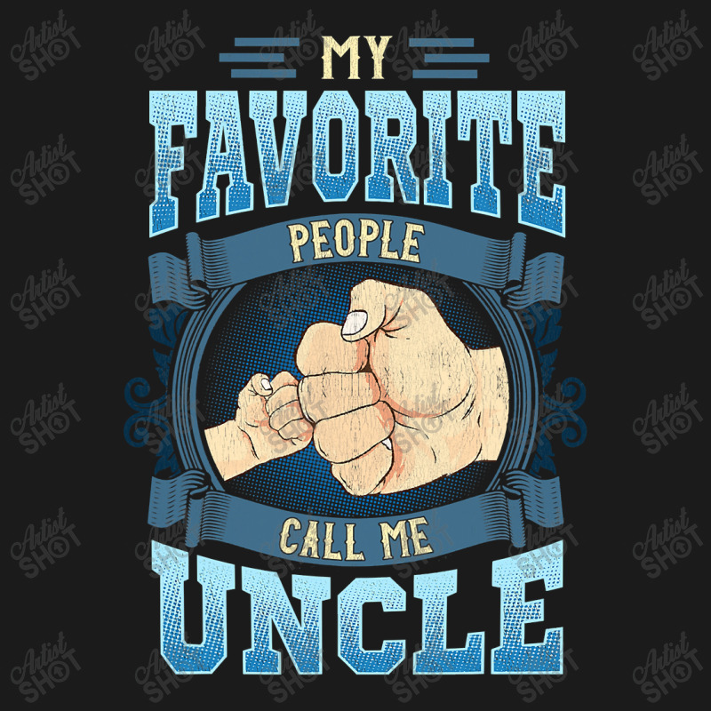 Mens My Favorite People Call Me Uncle Gifts Uncle Fathers Day Full-length Apron | Artistshot