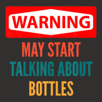 Warning May Start Talking About Bottles Champion Hoodie | Artistshot