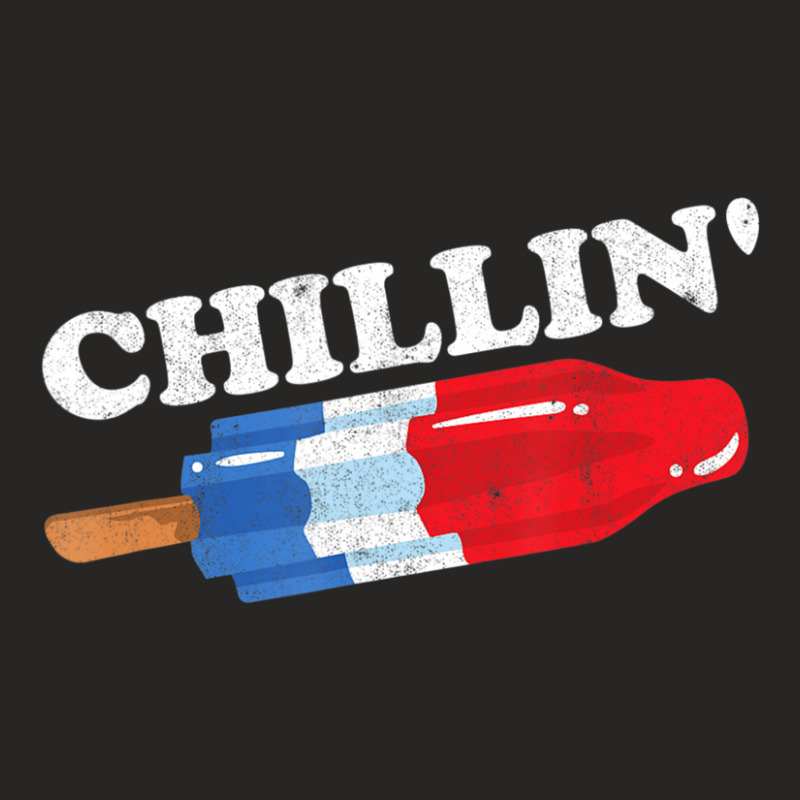 Limited Edition Summer Popsicle Chillin Bomb Retro 80s Pop Ladies Fitted T-shirt | Artistshot