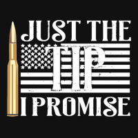 Printed Kicks Just The Tip I Promise Usa Flag 5 56 Bullet Sweatshirt Graphic T-shirt | Artistshot