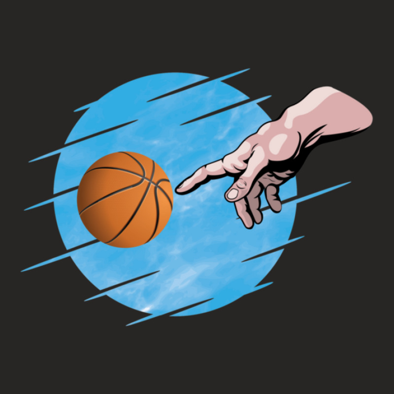 Basketball Is A Divine Creation  1 Ladies Fitted T-Shirt by AgustinLimonAlvarado | Artistshot