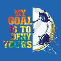 My Goal Is To Deny Yours Soccer Yellow Summer Pocket T-shirt | Artistshot