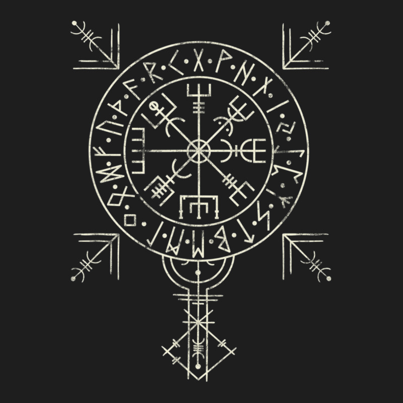 Trending Classic Celtic Viking Compass With Norsemen Runes Classic T-shirt | Artistshot