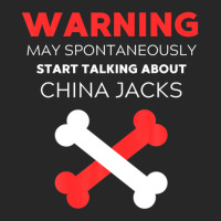 Warning May Spontaneously Start Talking About China Jacks Men's T-shirt Pajama Set | Artistshot