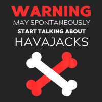 Warning May Spontaneously Start Talking About Havajacks 3/4 Sleeve Shirt | Artistshot